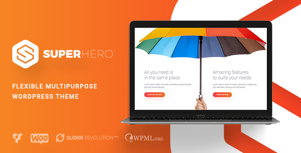 Superhero — Creative Multi-Purpose WordPress Theme Logo