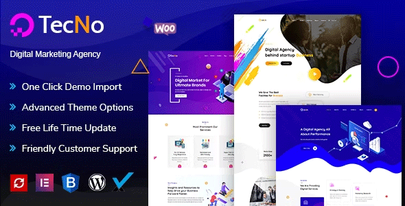 Tecno - Creative Agency WordPress Theme Logo